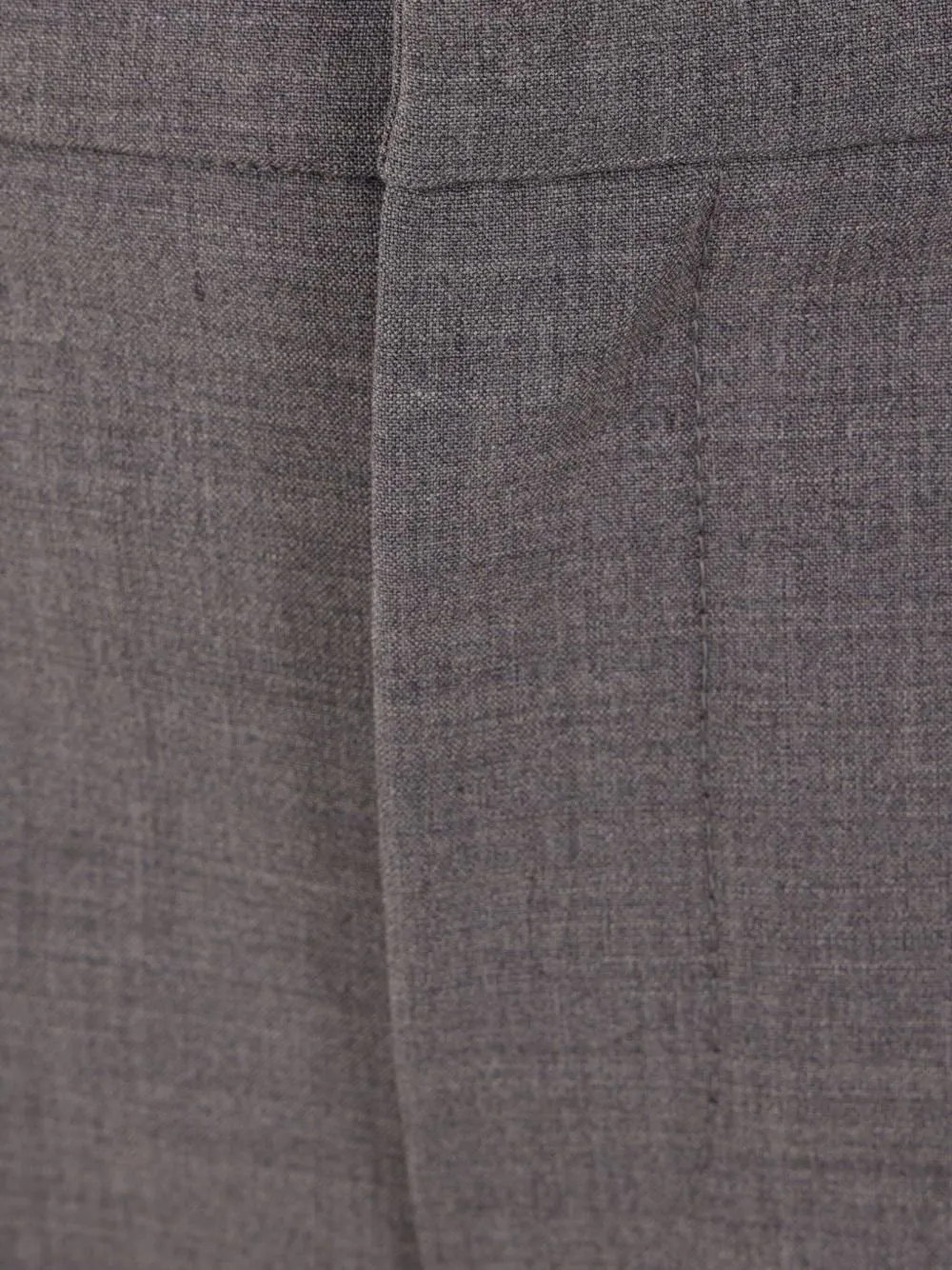 High-Waist Tailored Trousers
