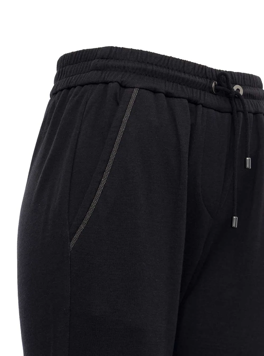 Drawstring Tapered Sweatpants