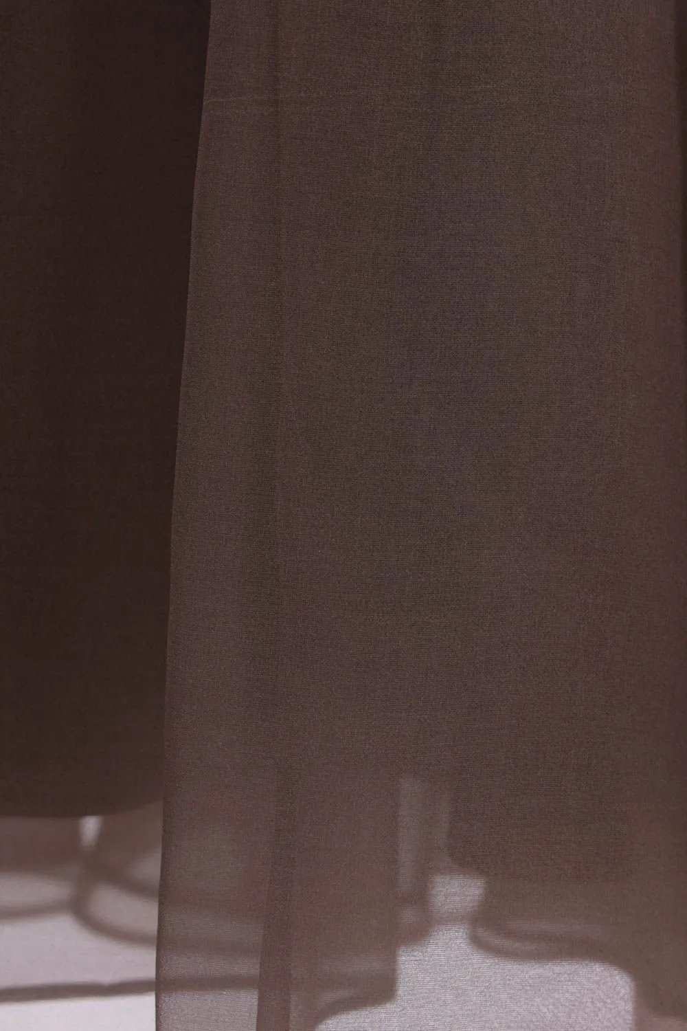 Crispy Satin Paneled Circle Skirt
