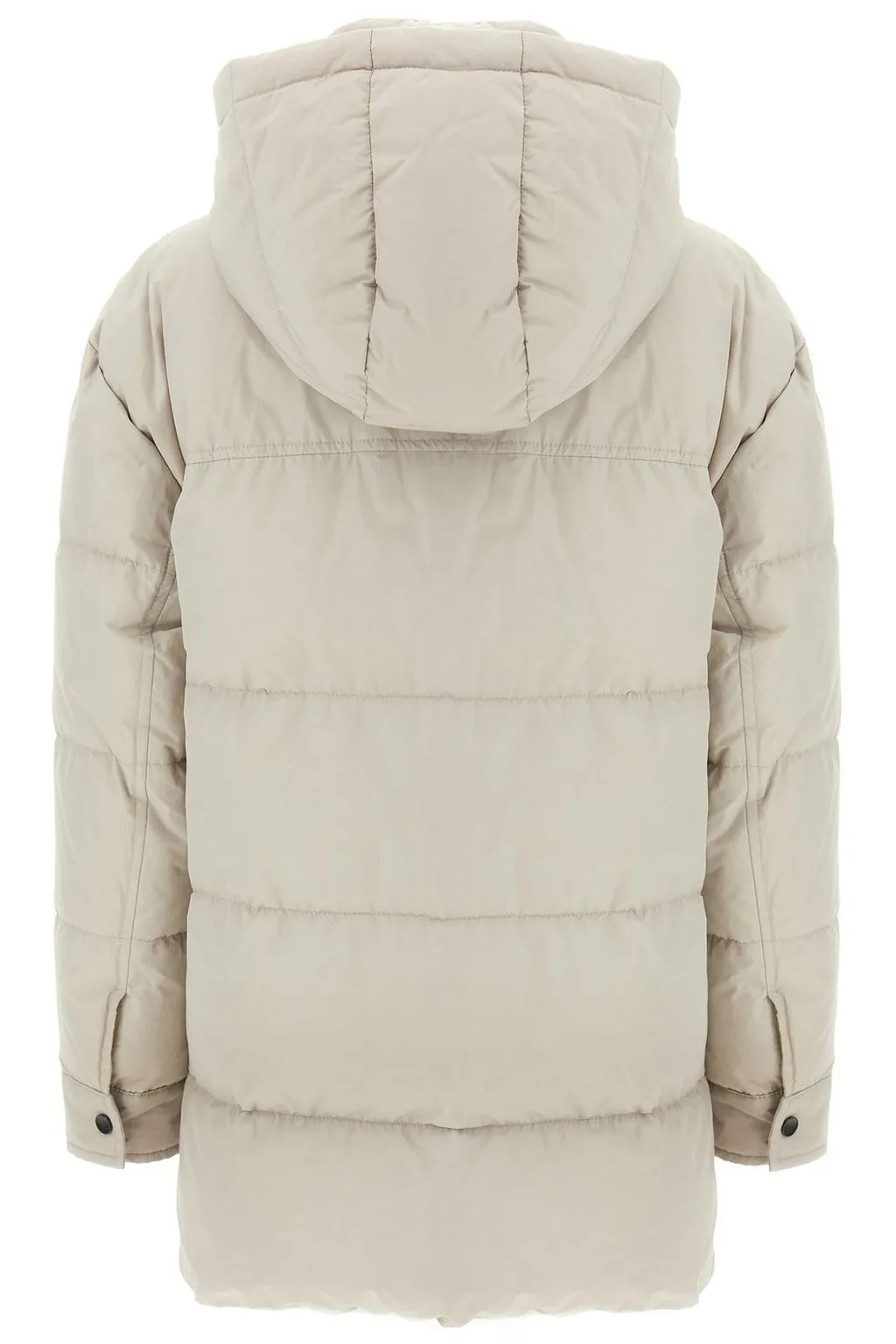 Knitted Neck Down Jacket