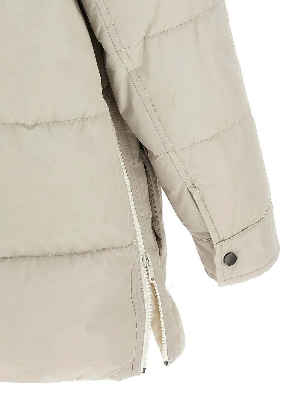 Knitted Neck Down Jacket