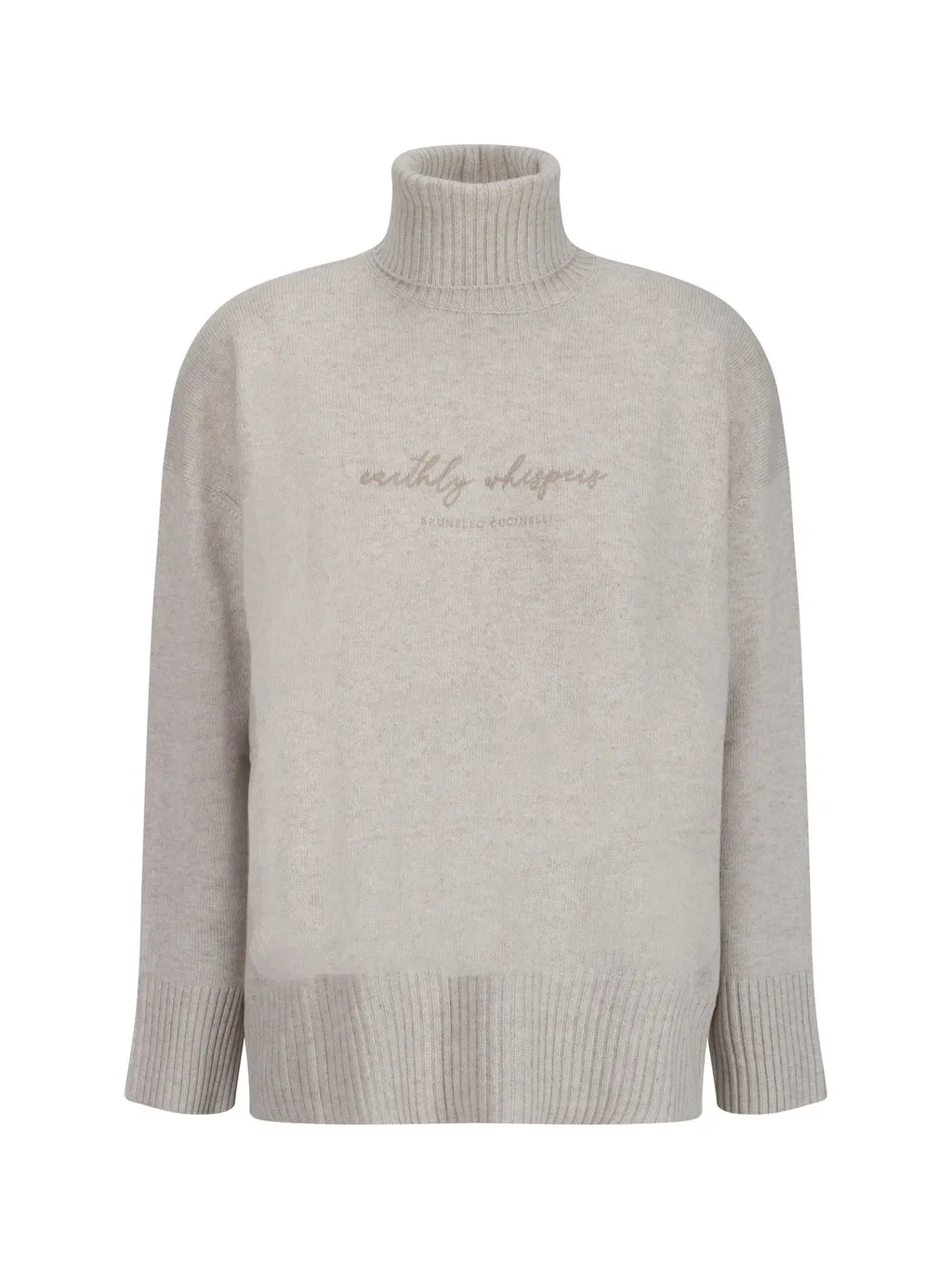 Roll-Neck Drop-Shoulder Jumper