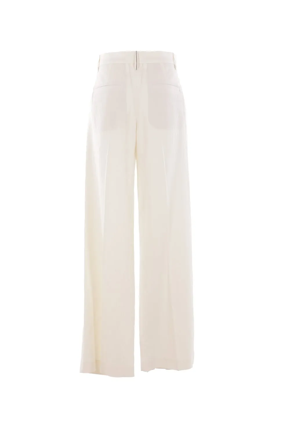 Pleat Detailed Wide Leg Pants