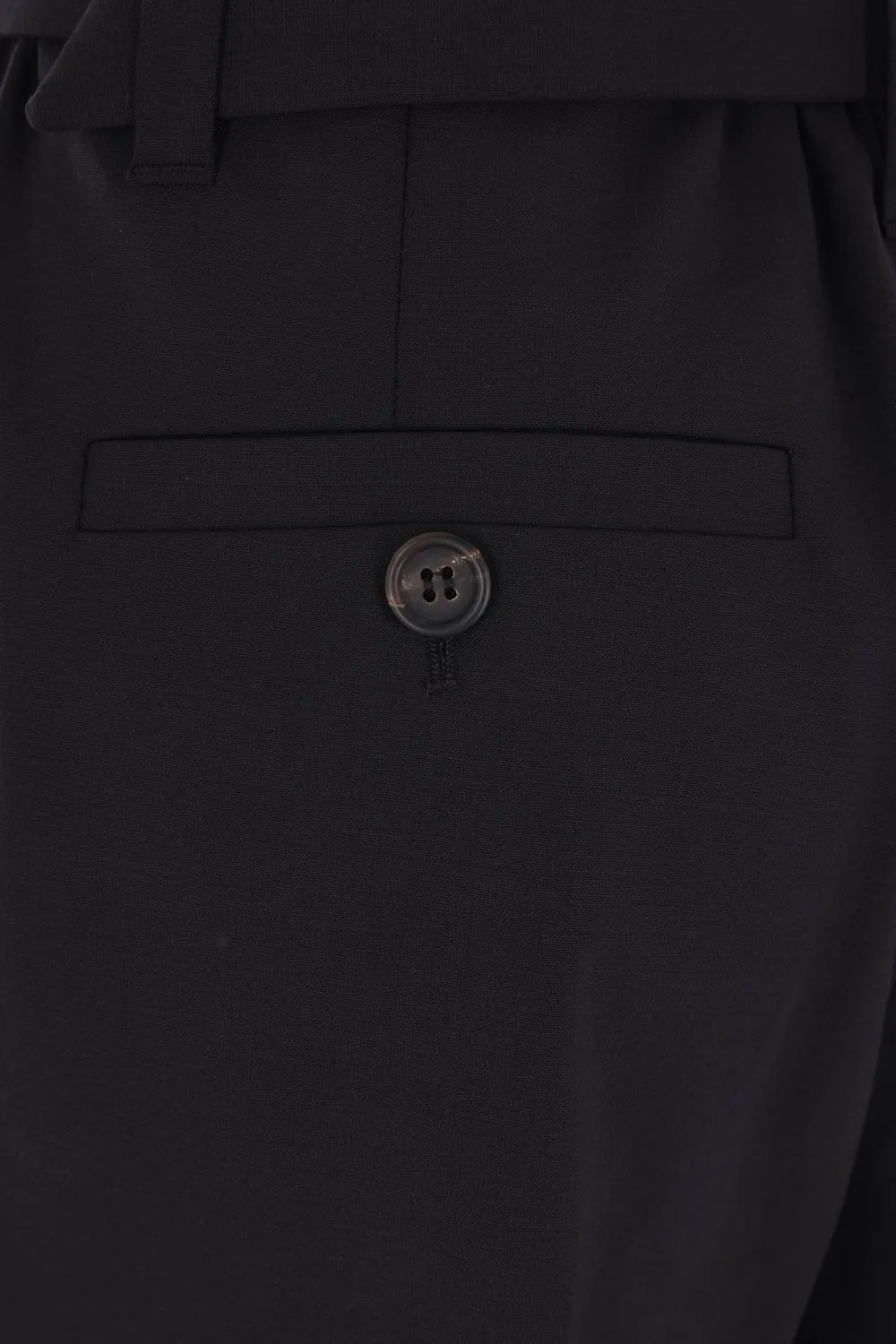 Pleat Baggy Trousers