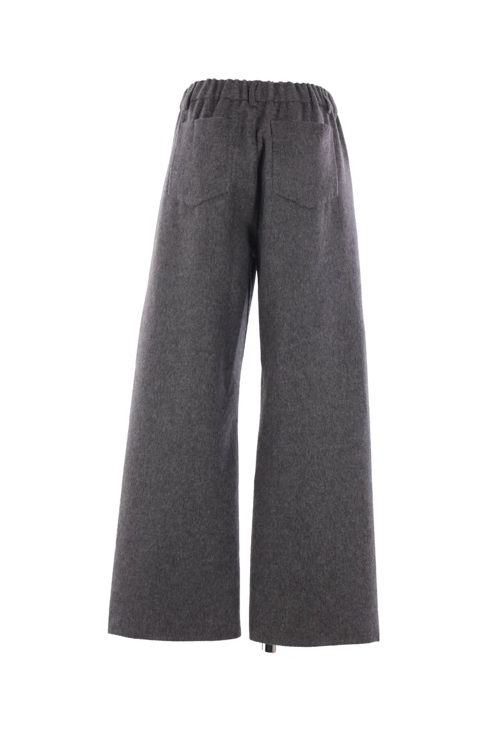 Drawstring Wide Leg Trousers