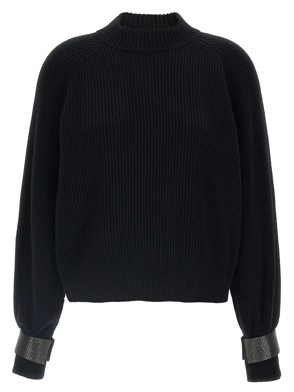 Monile Cuffs Crewneck Jumper