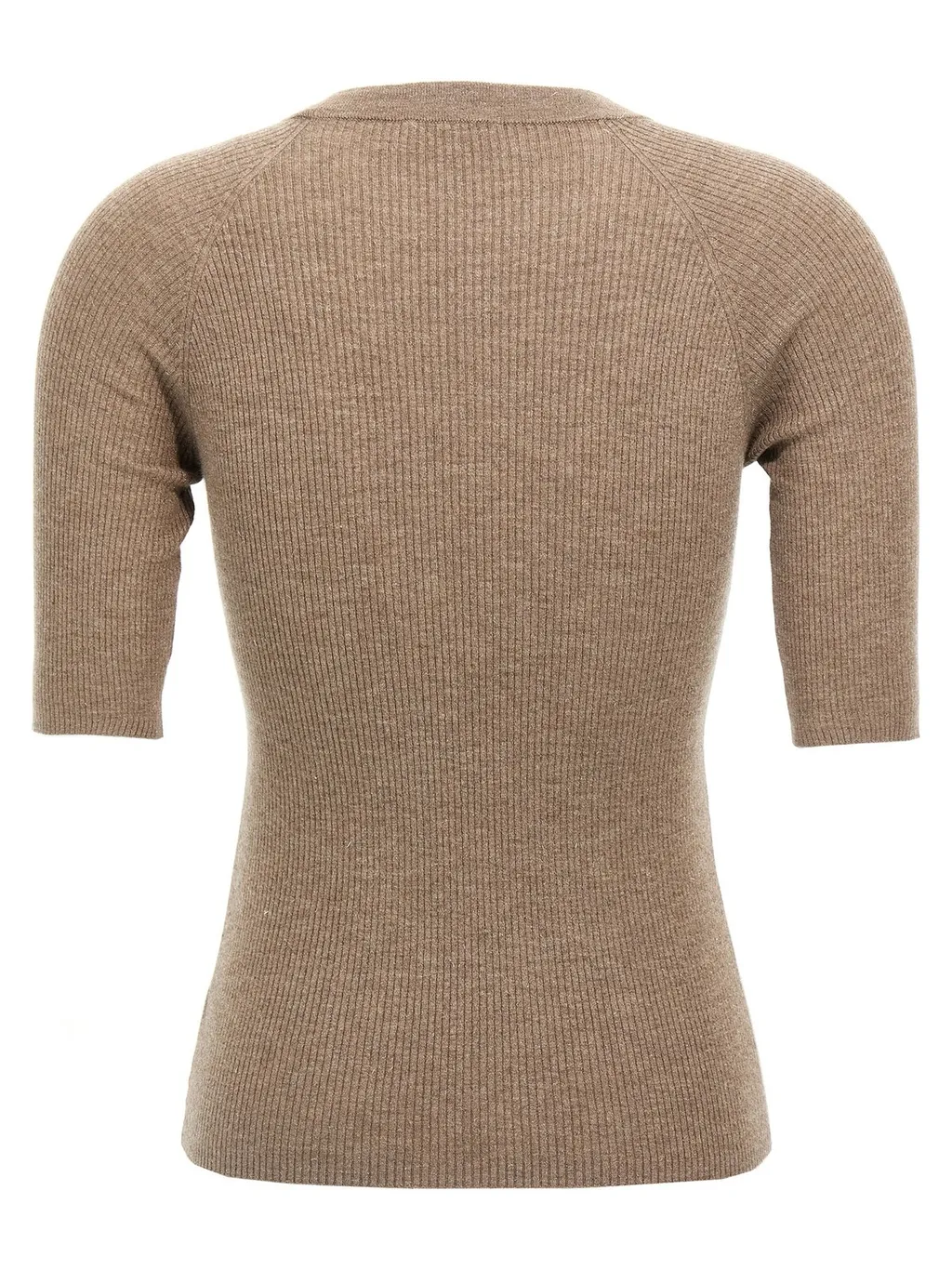 Crewneck Ribbed-Knit Jumper