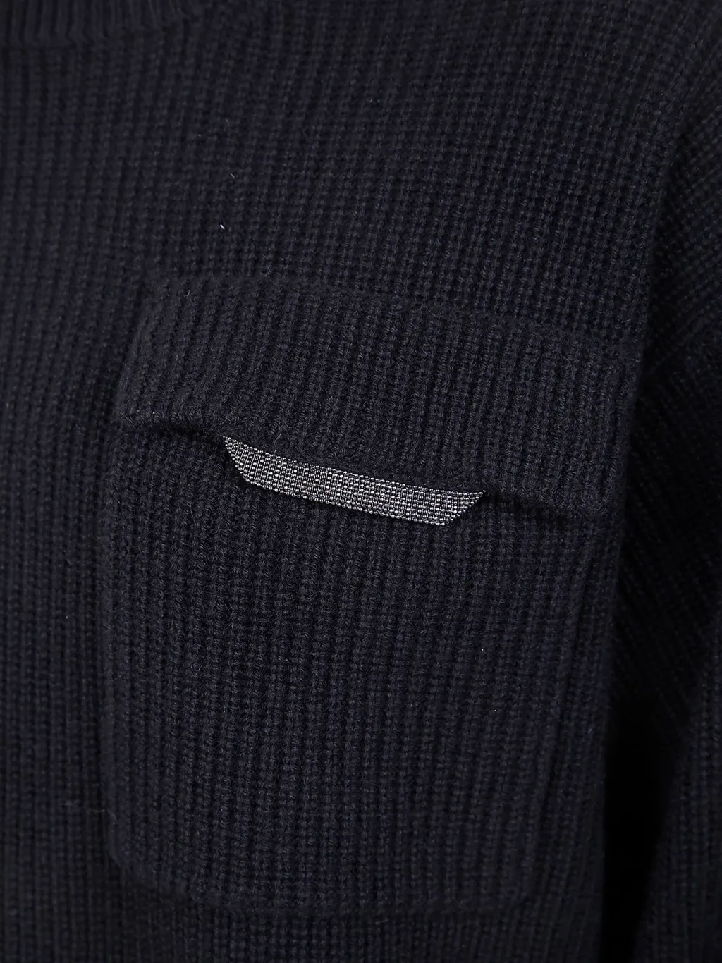 Long-Sleeved Turtleneck Sweater