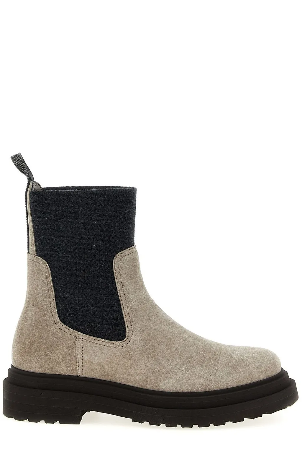 Round Toe Chelsea Boots
