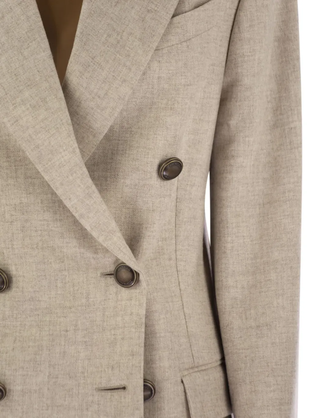 Double-Breasted Tailored Blazer