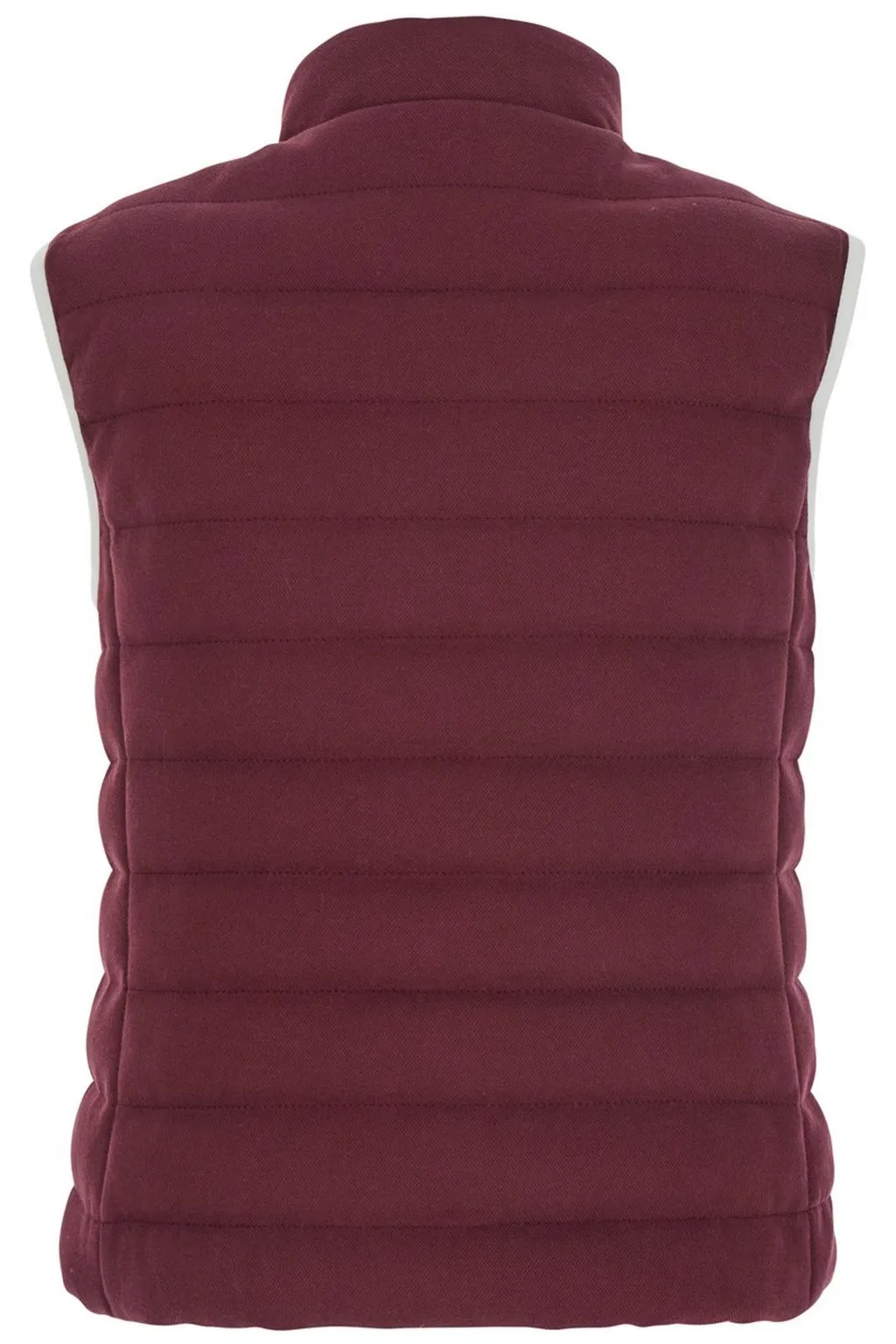 Logo Patch High Neck Gilet