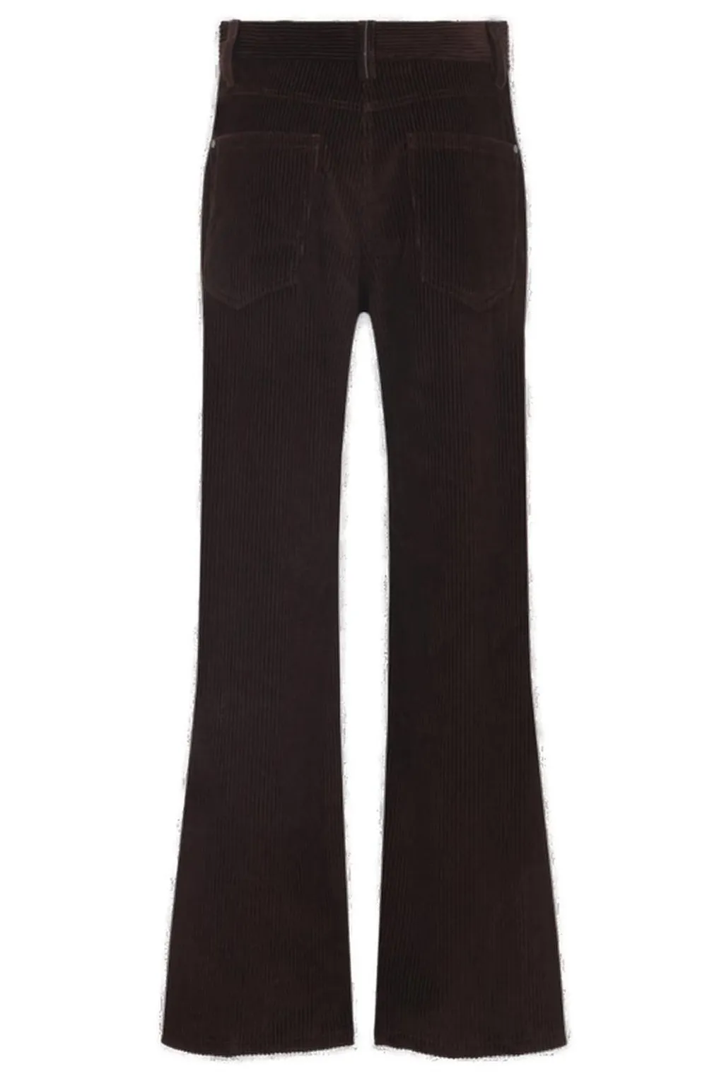 Corduroy Flared-Leg Pants