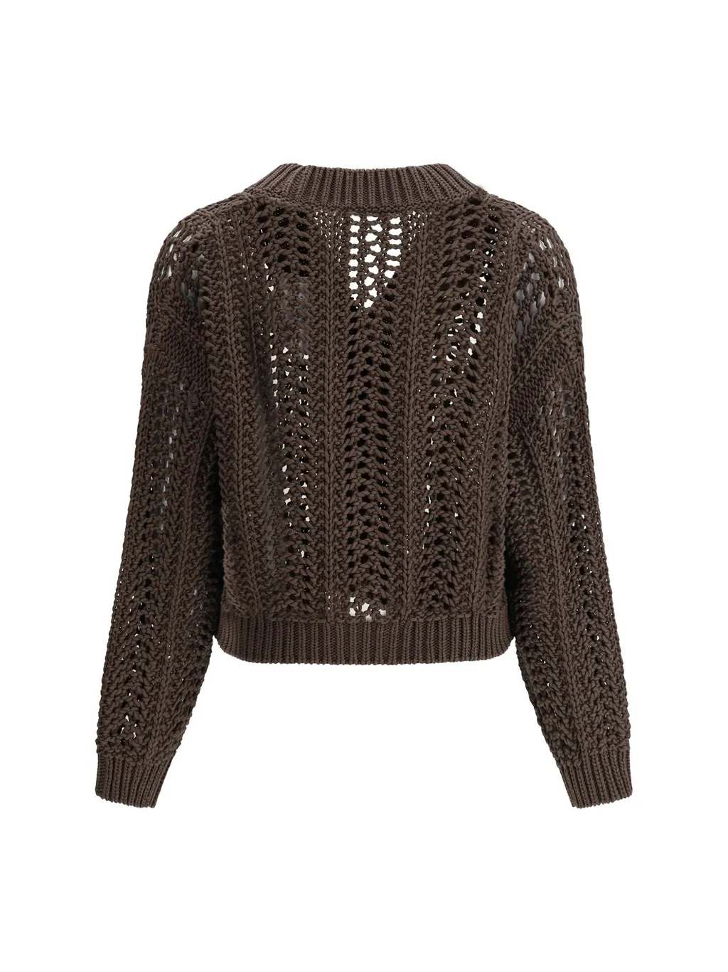 V-Neck Knitted Cardigan