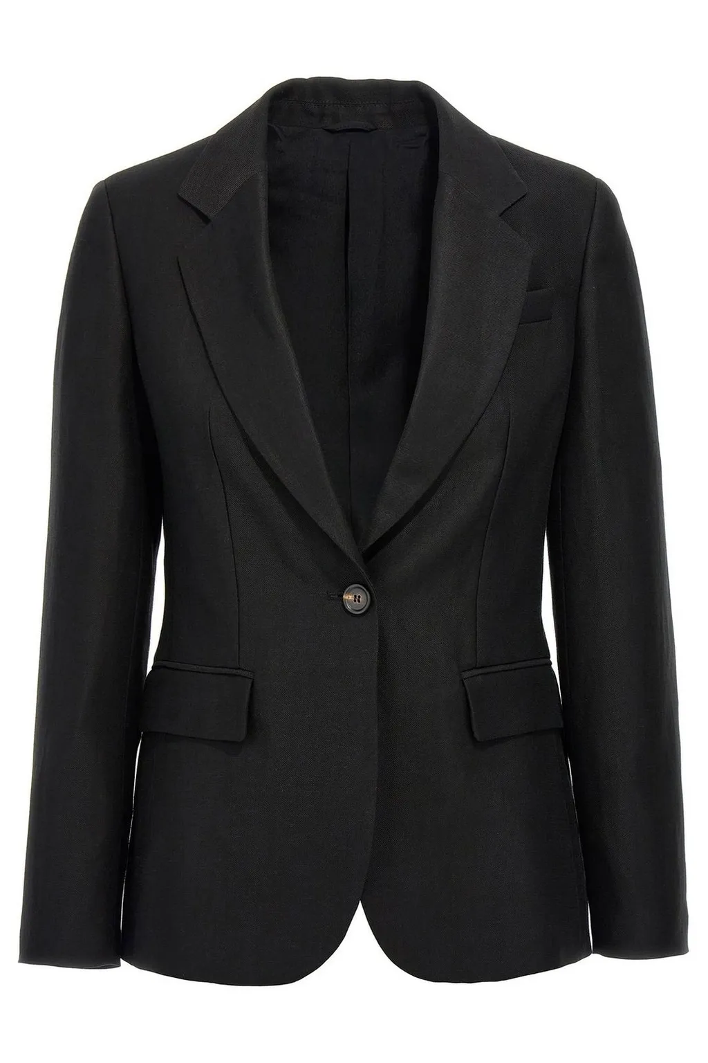 Monili Detailed Single-Breasted Blazer