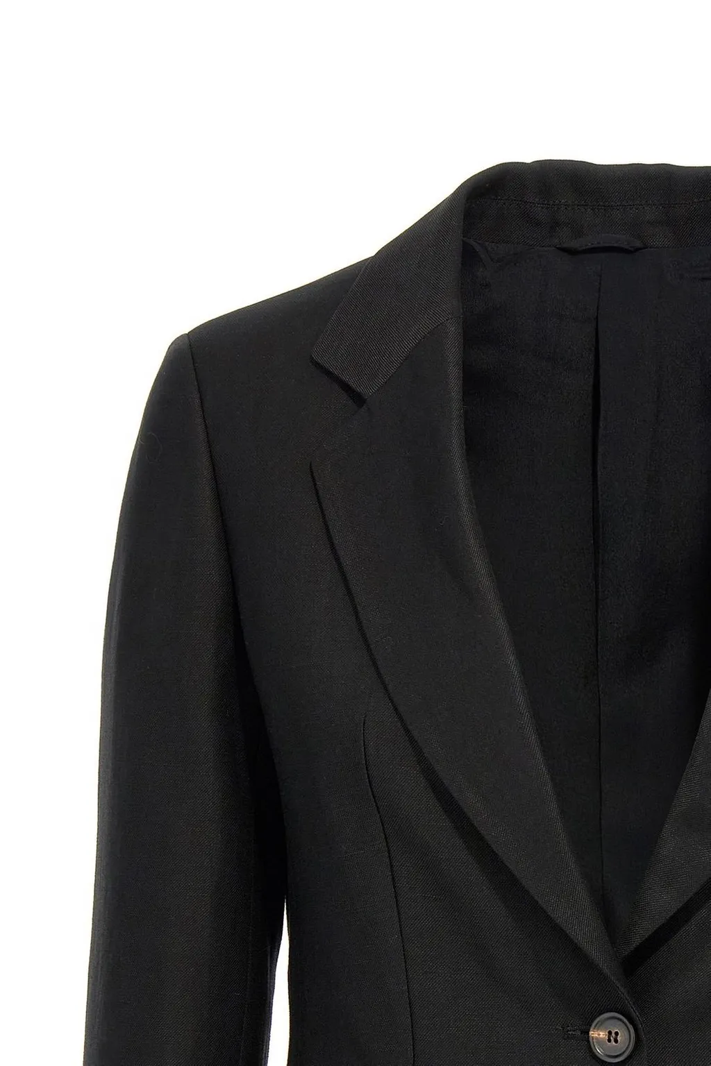 Monili Detailed Single-Breasted Blazer