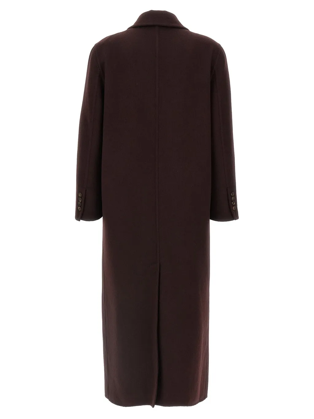 Double-Breasted Long Sleeved Coat