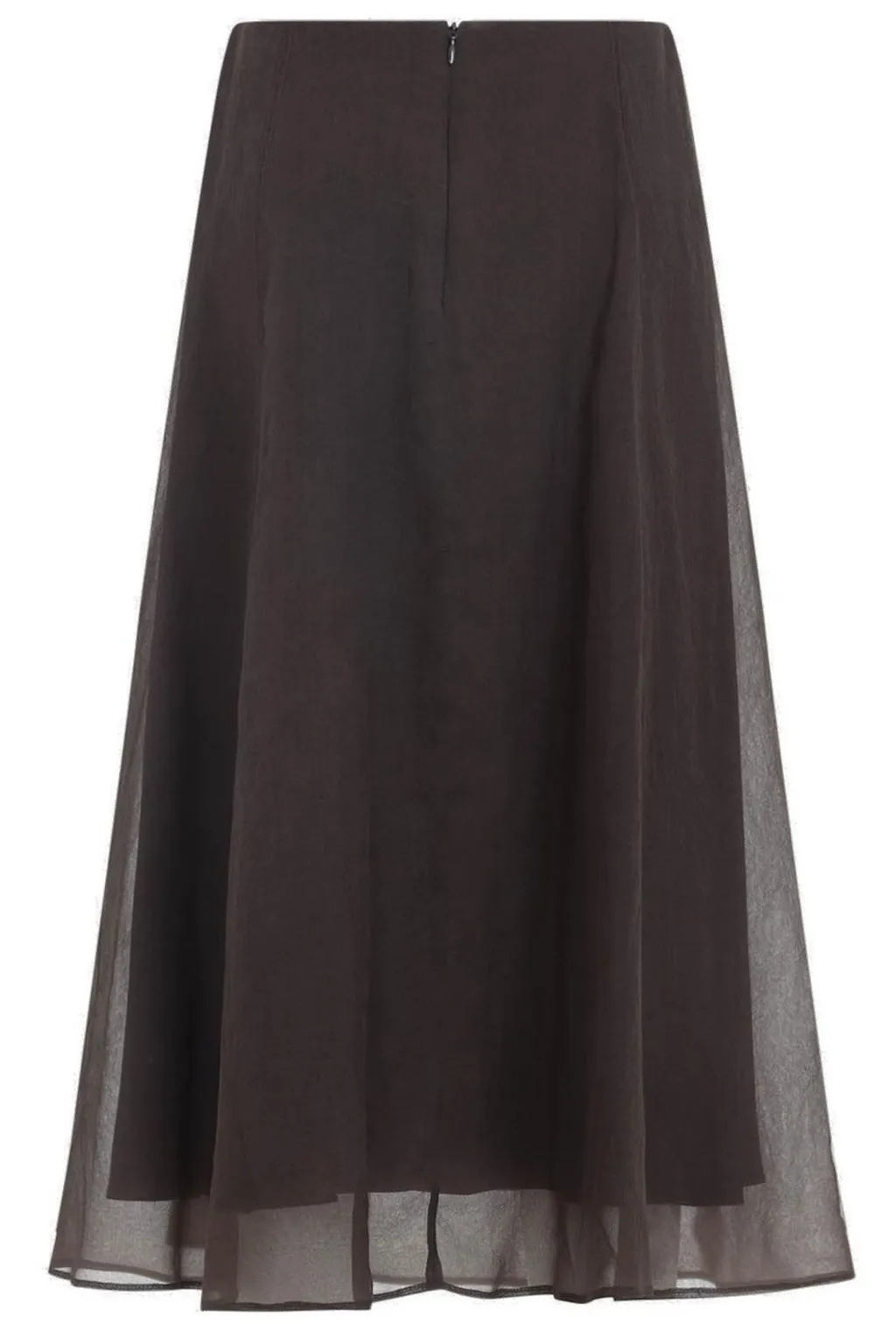 A-Line Midi Skirt