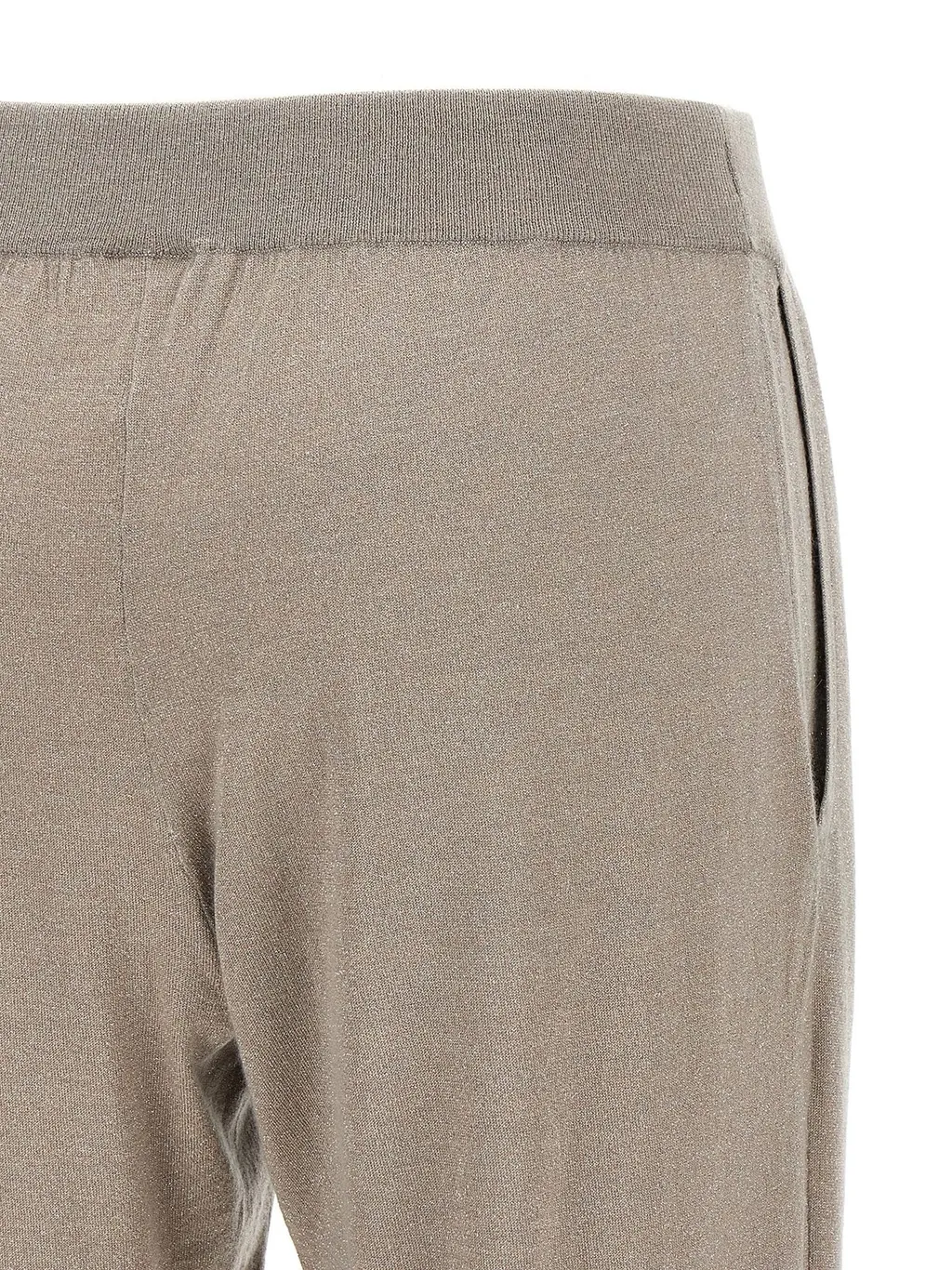 Turn-Up Hem Straight Leg Trousers