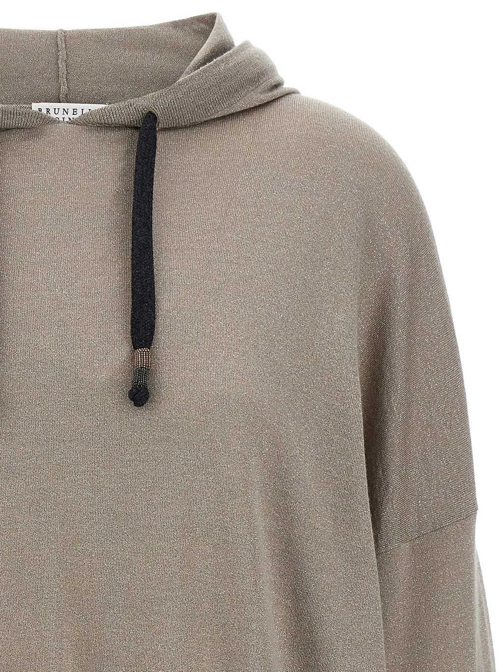 Long-Sleeved Drawstring Hoodie