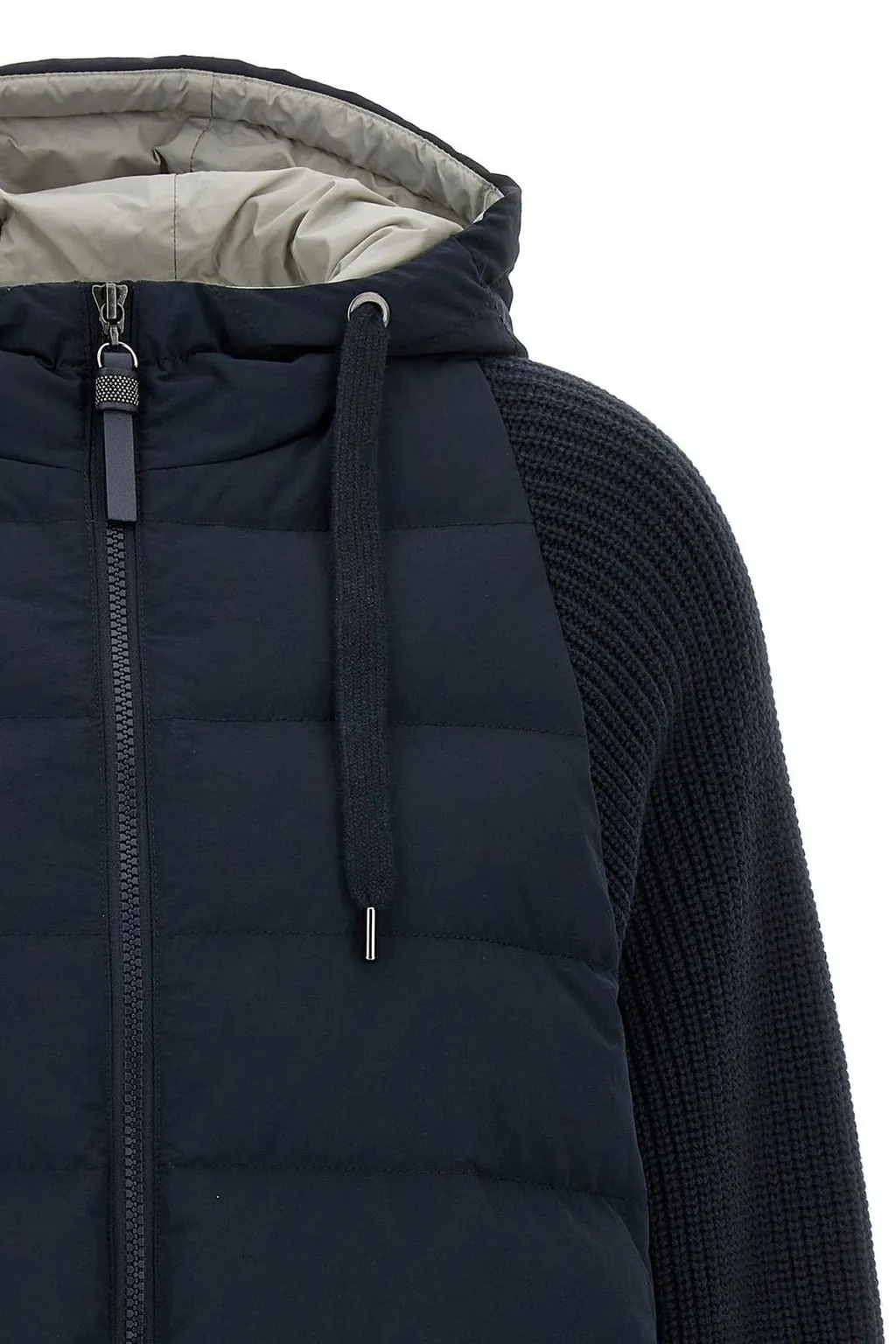 Zip-Up Hooded Puffer Jacket
