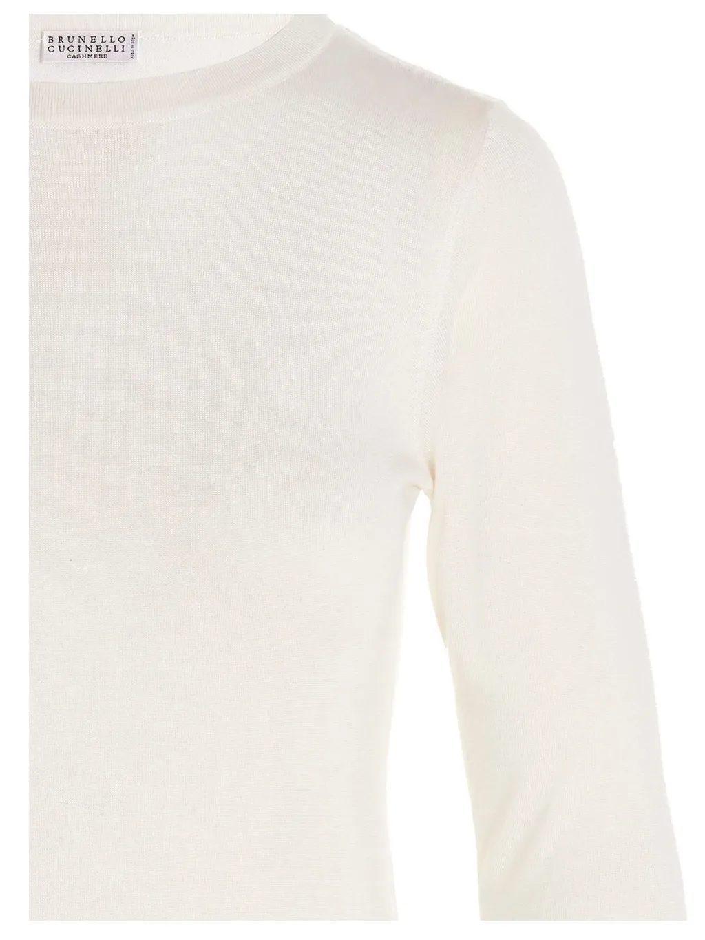 Ribbed Crewneck Knitted Top