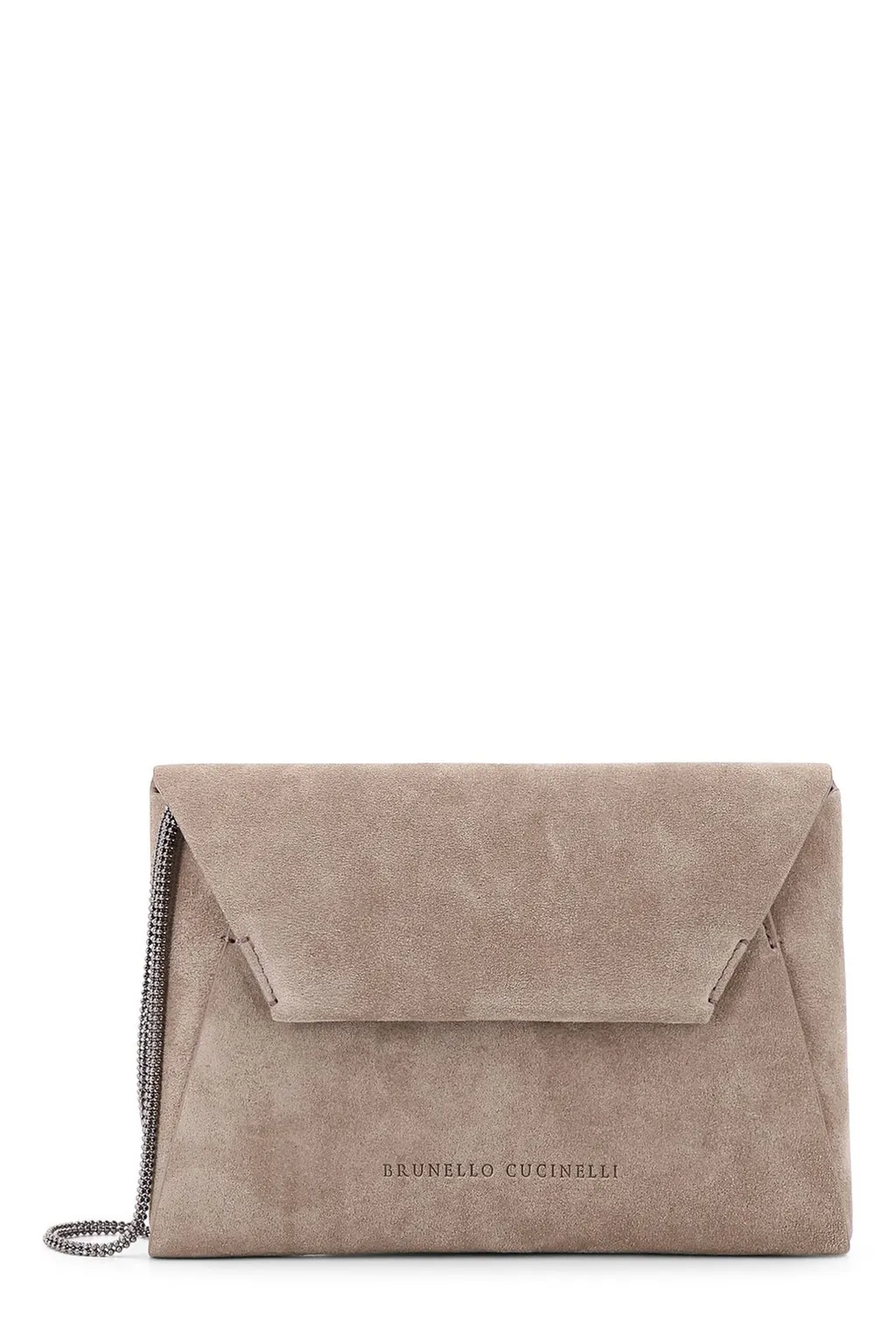 Logo Debossed Envelope Shoulder Bag