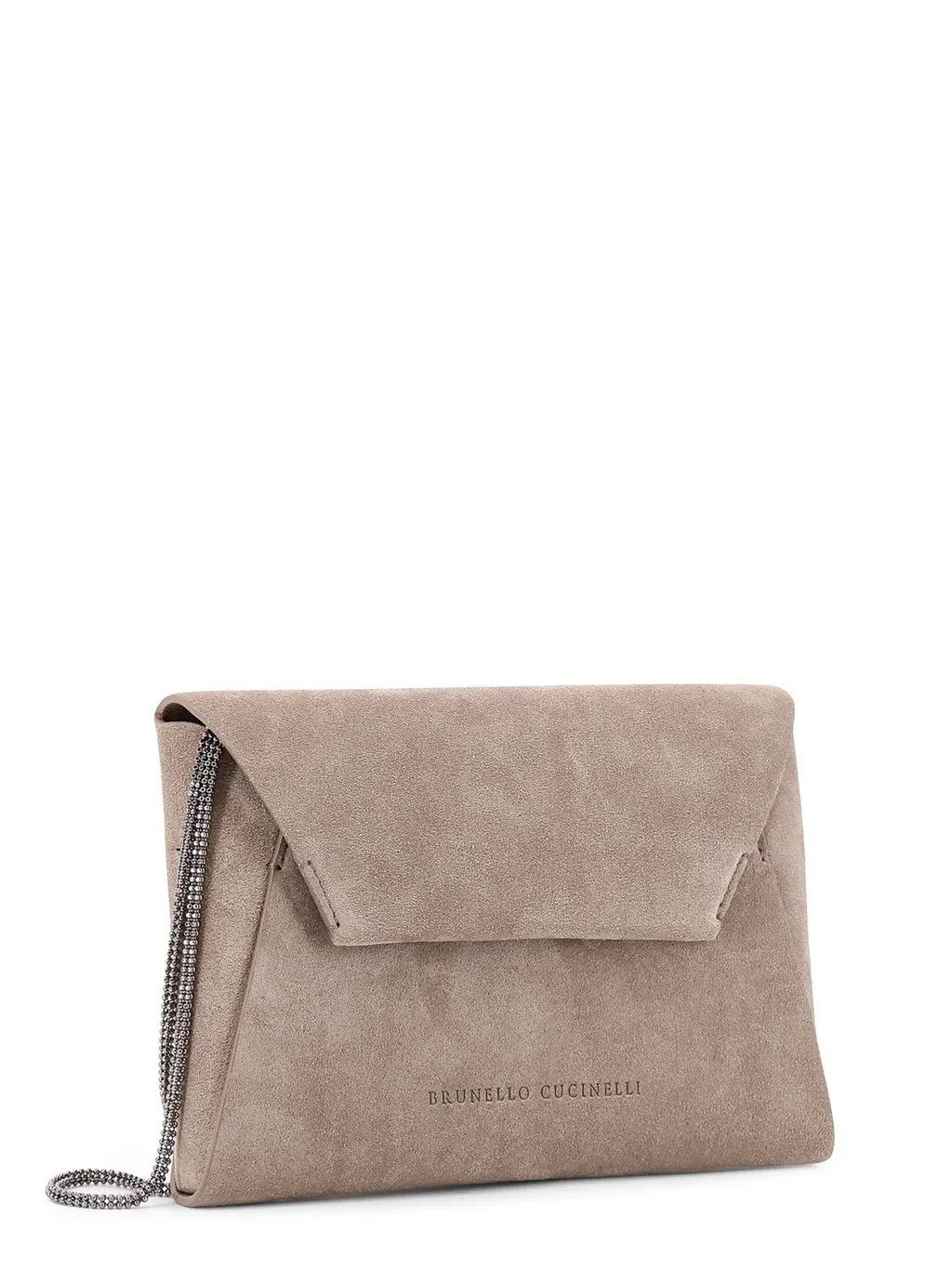 Logo Debossed Envelope Shoulder Bag