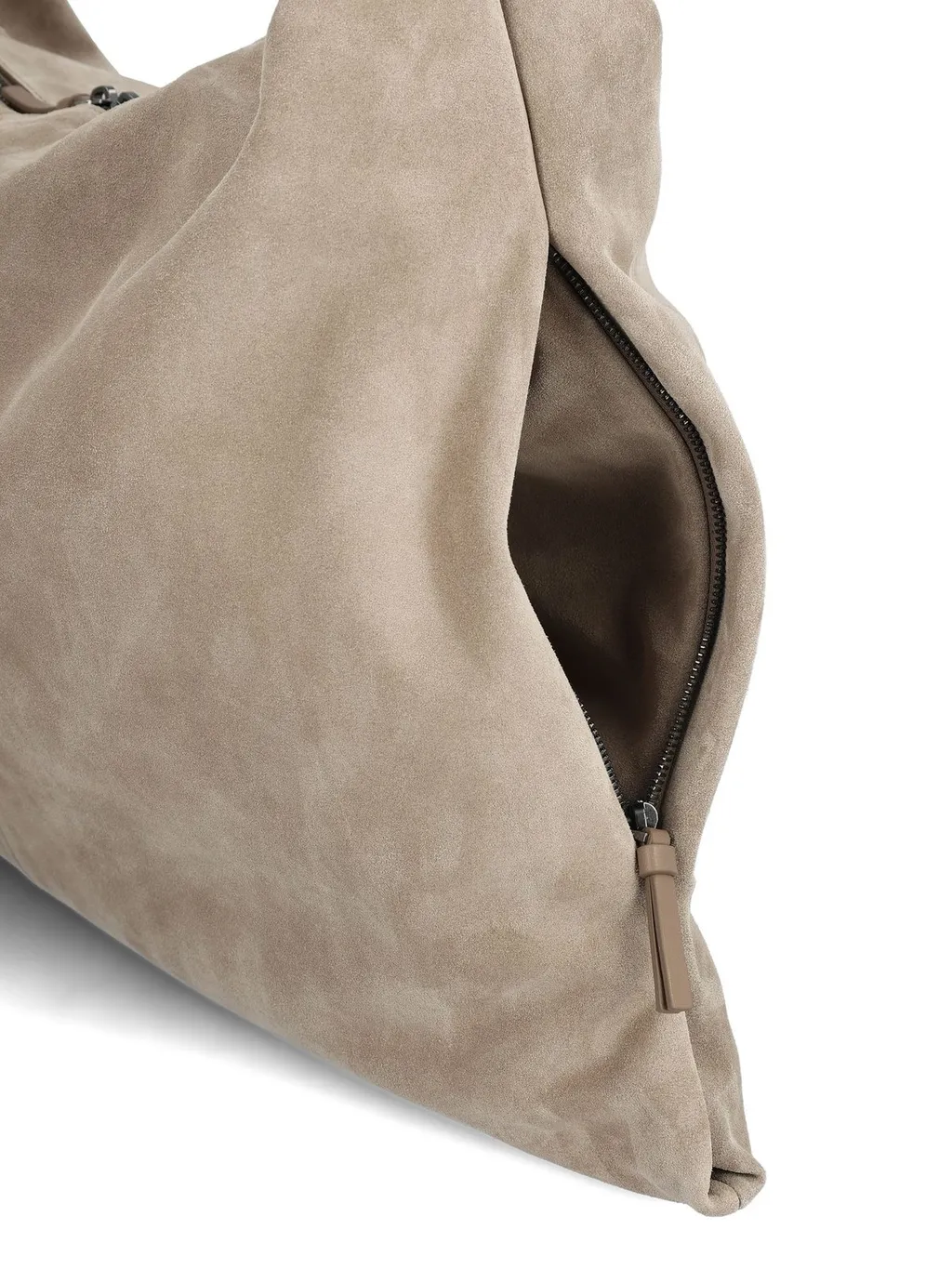 Logo Embossed Shoulder Bag