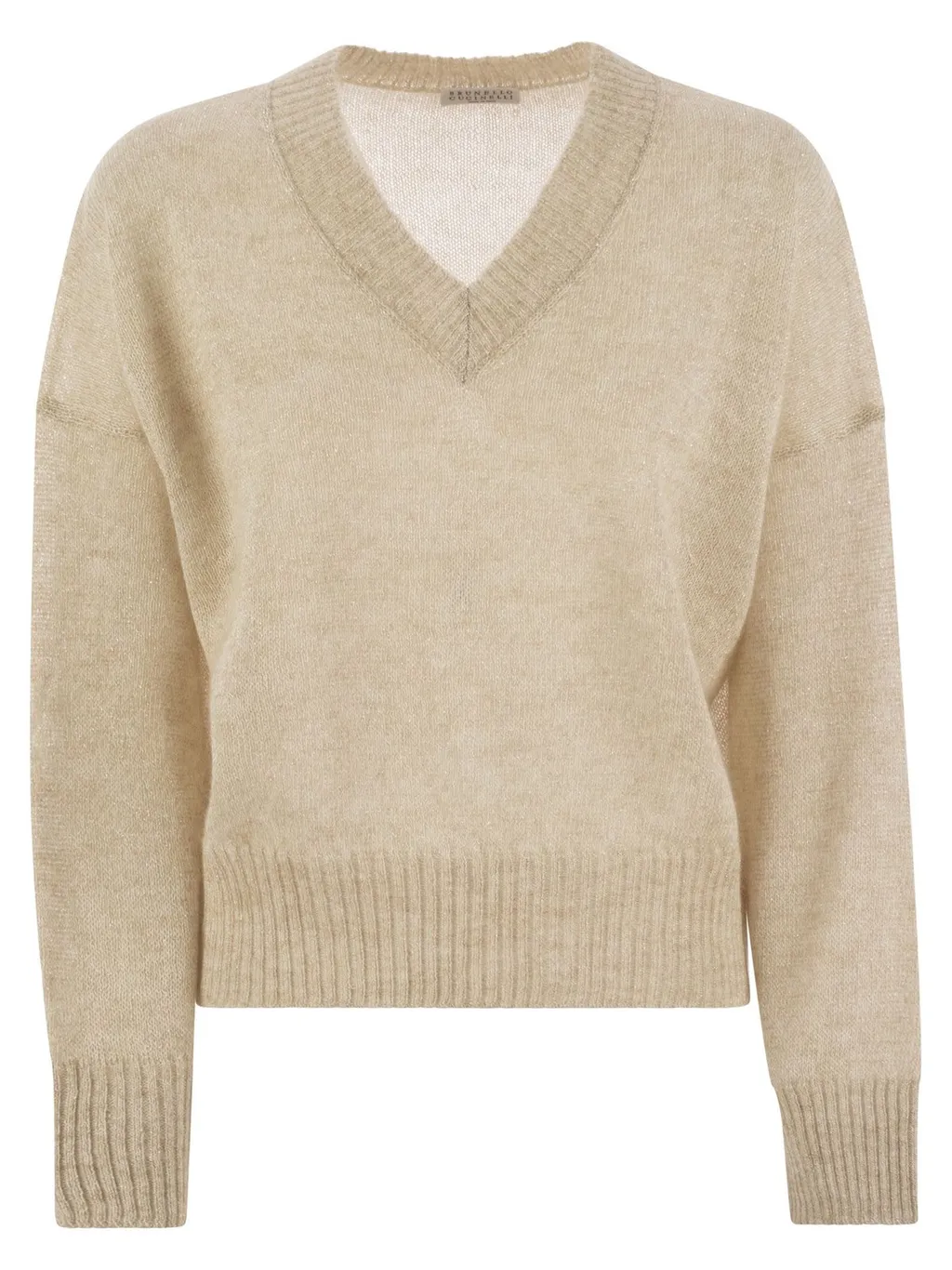 V-Neck Drop-Shoulder Jumper