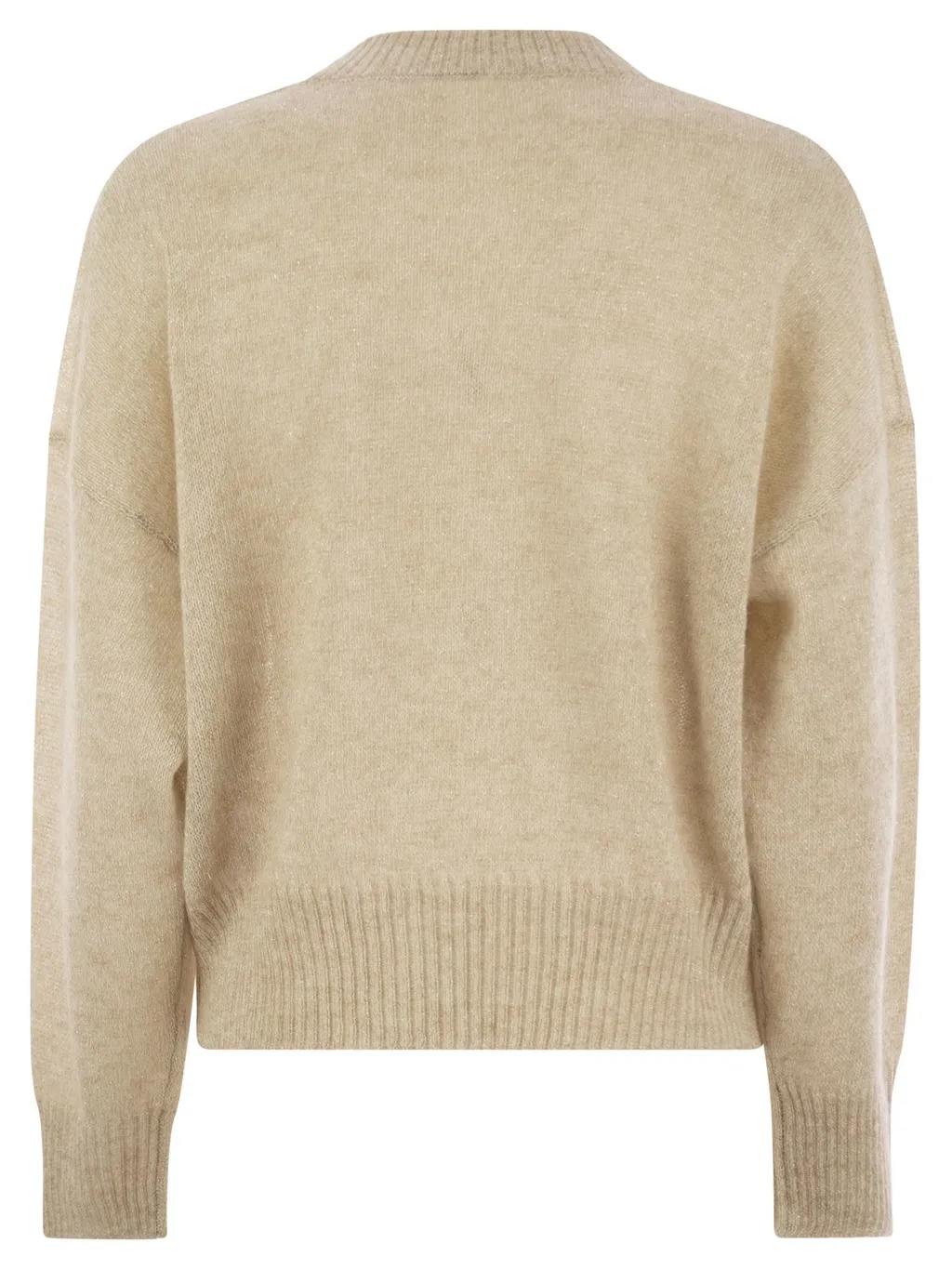 V-Neck Drop-Shoulder Jumper