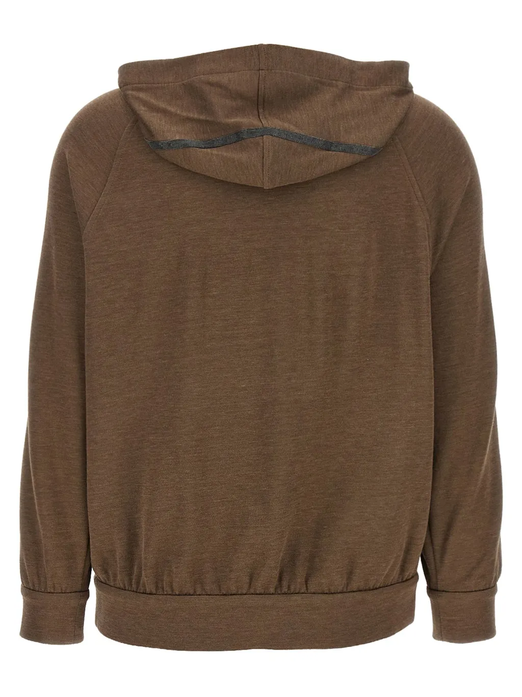 Zip-Up Long Sleeved Sweatshirt