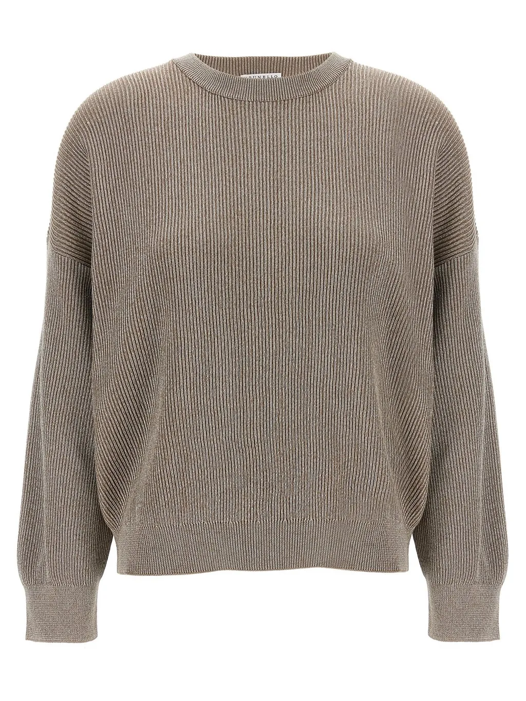 Lurex Detailed Crewneck Jumper