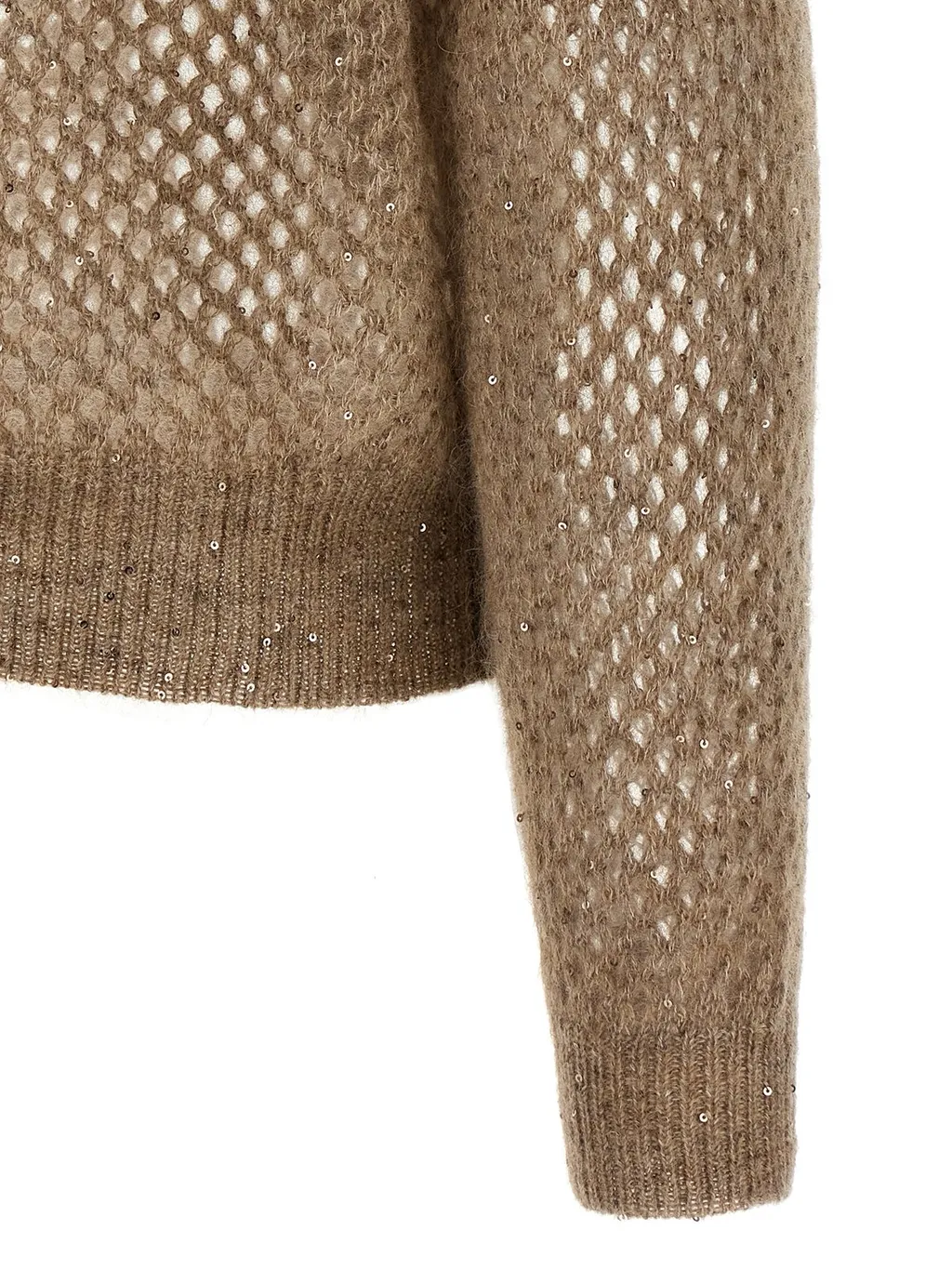 Embellished Crewneck Sweater
