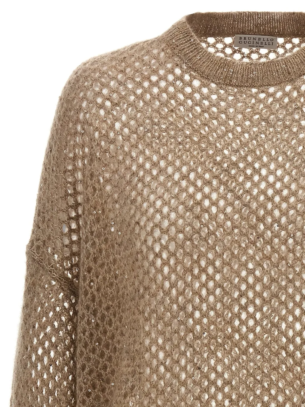 Embellished Crewneck Sweater