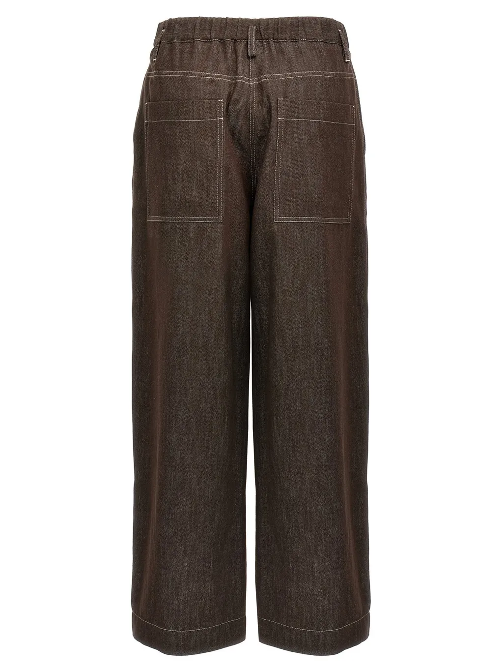 Pleated Wide-Leg Pants