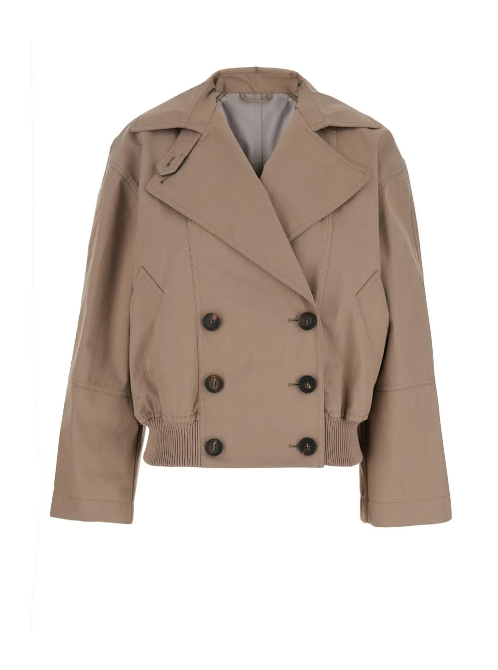 Panama Cropped Pea Coat