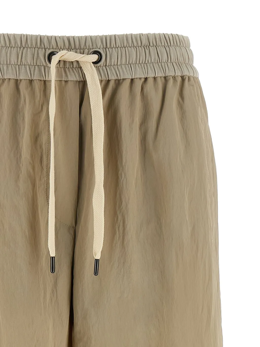 Straight-Leg Drawstring Trousers