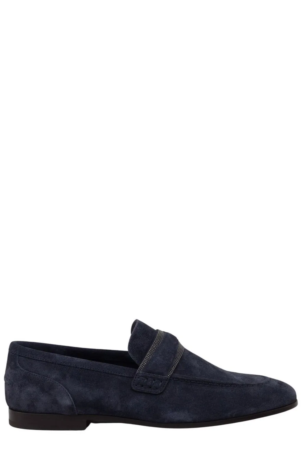 Embellished Slip-On Loafers