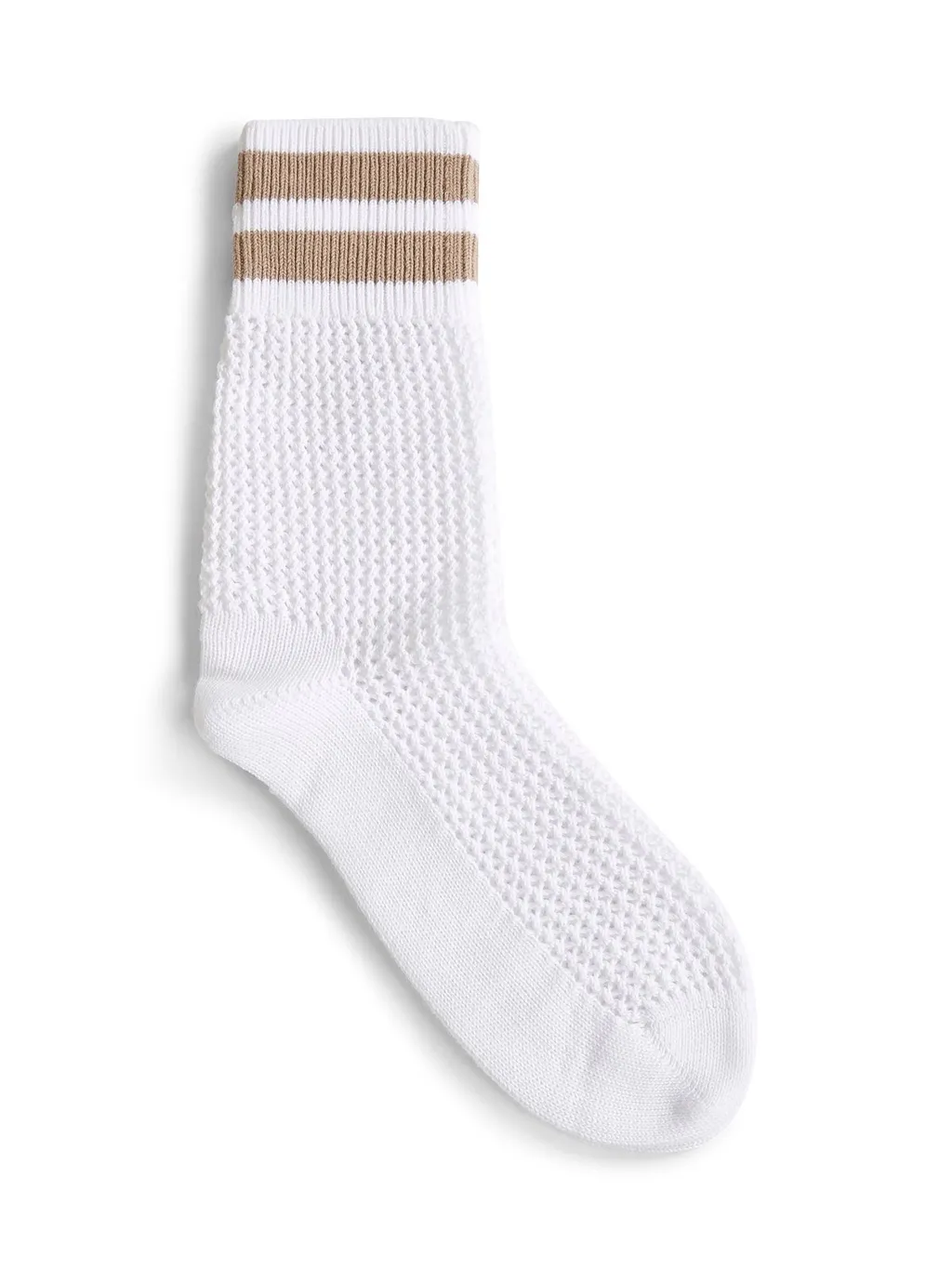 Stripe-Detailed Knitted Socks