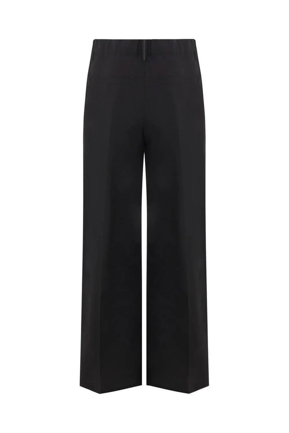Mid-Rise Straight-Leg Trousers