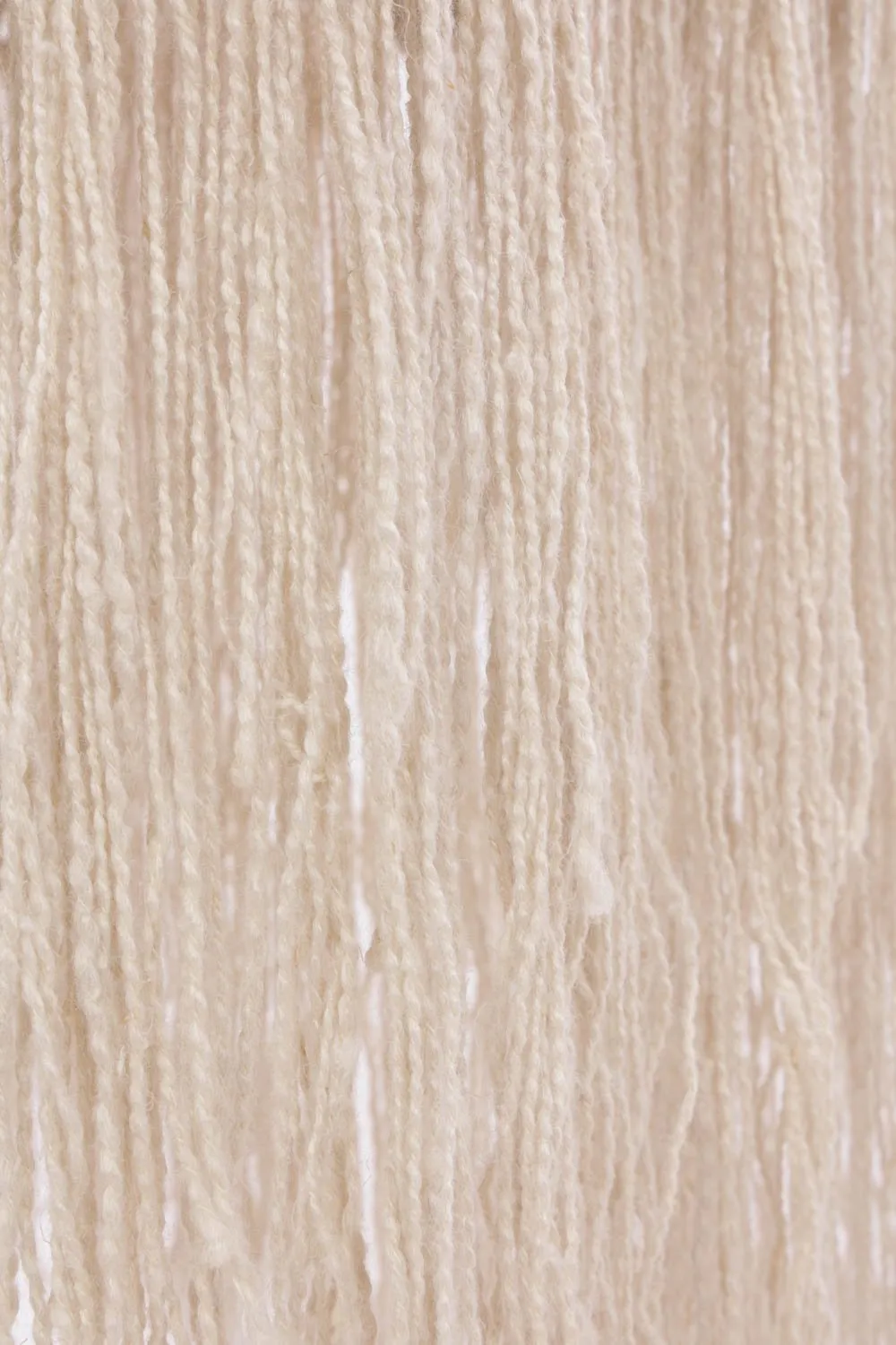Fringed Ribbed-Knit Midi Skirt