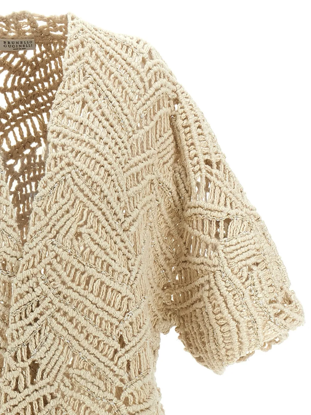 Opera Dazzling Macrame Cardigan