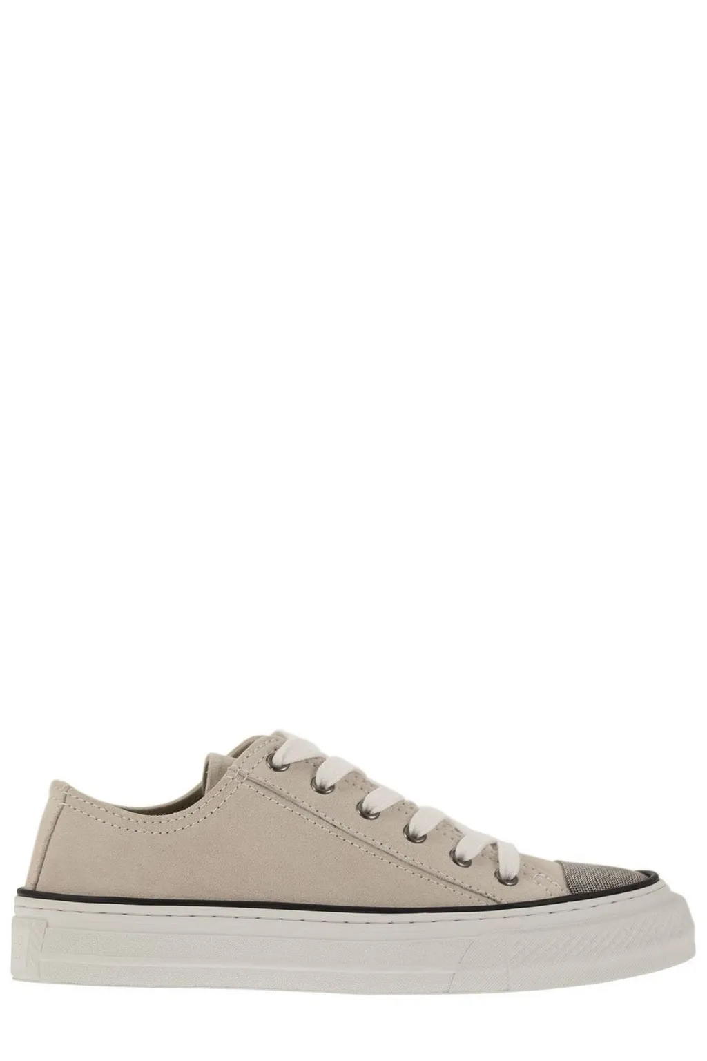 Round Toe Laced Sneakers