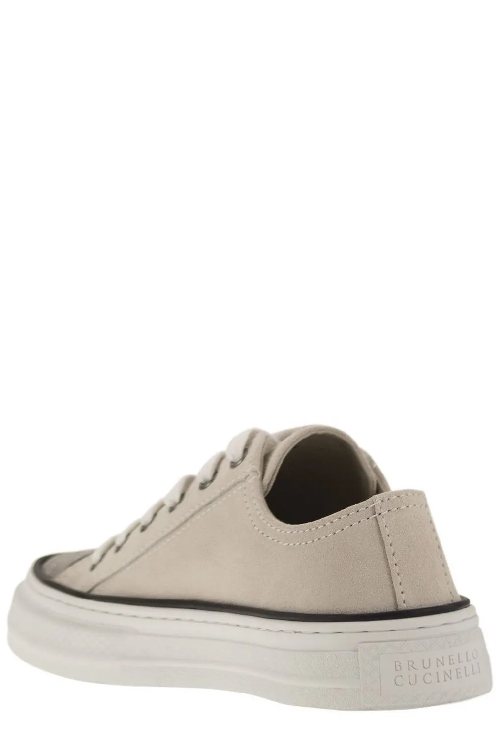 Round Toe Laced Sneakers