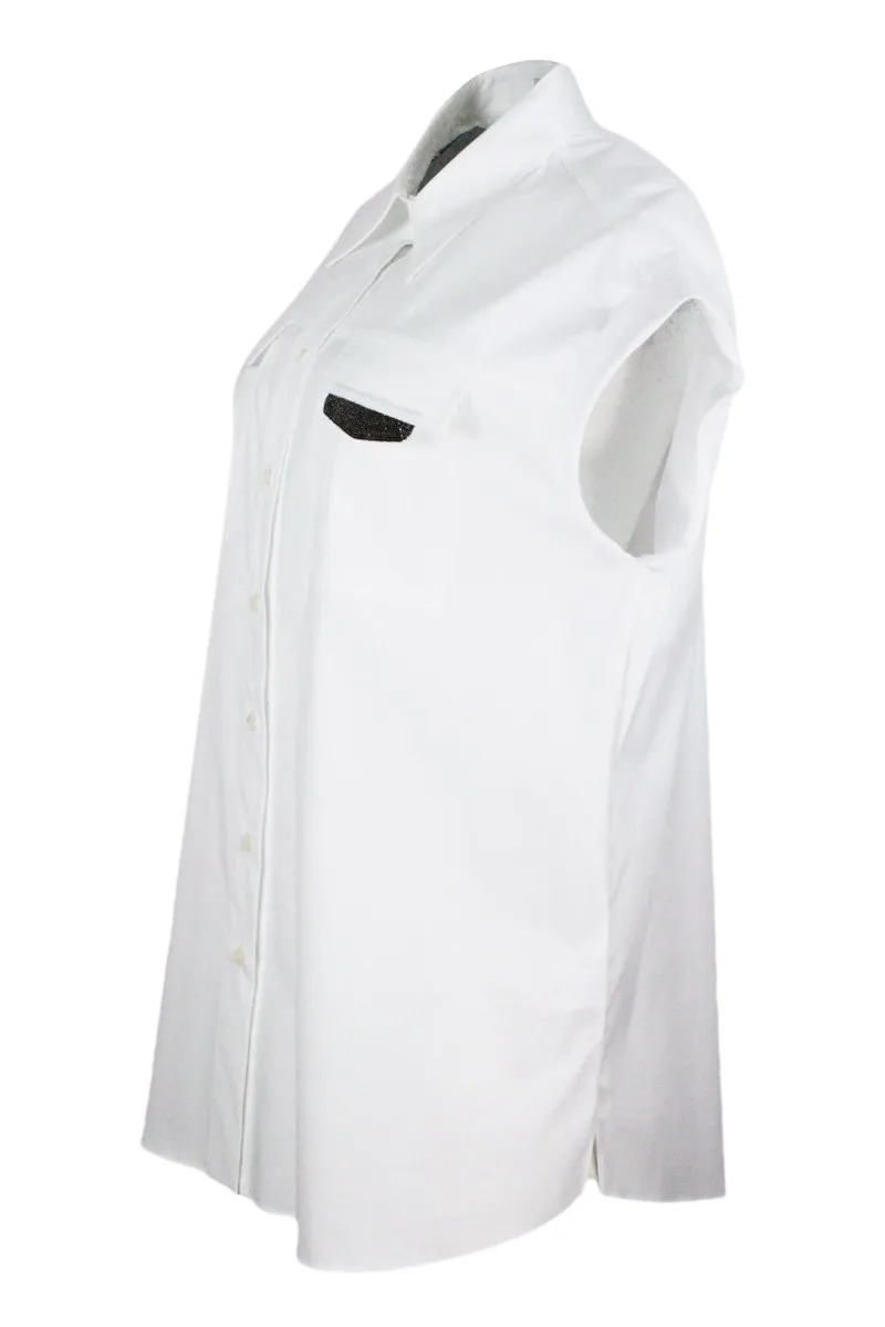 Short Sleeved Buttoned Shirt