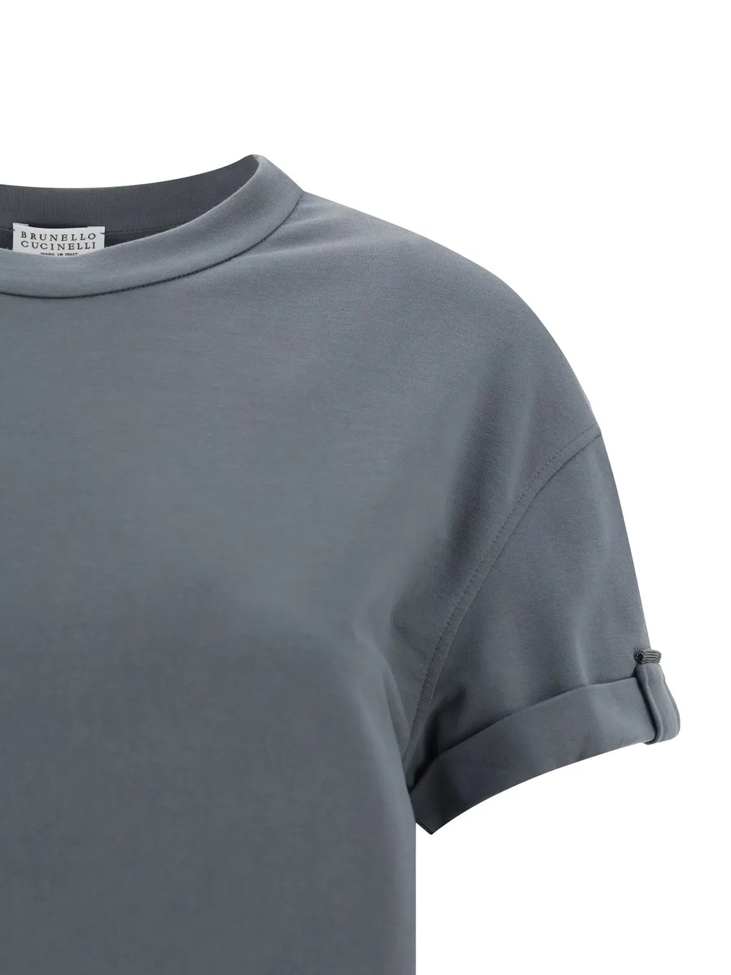 Monili-Detailed Crewneck T-Shirt Dress