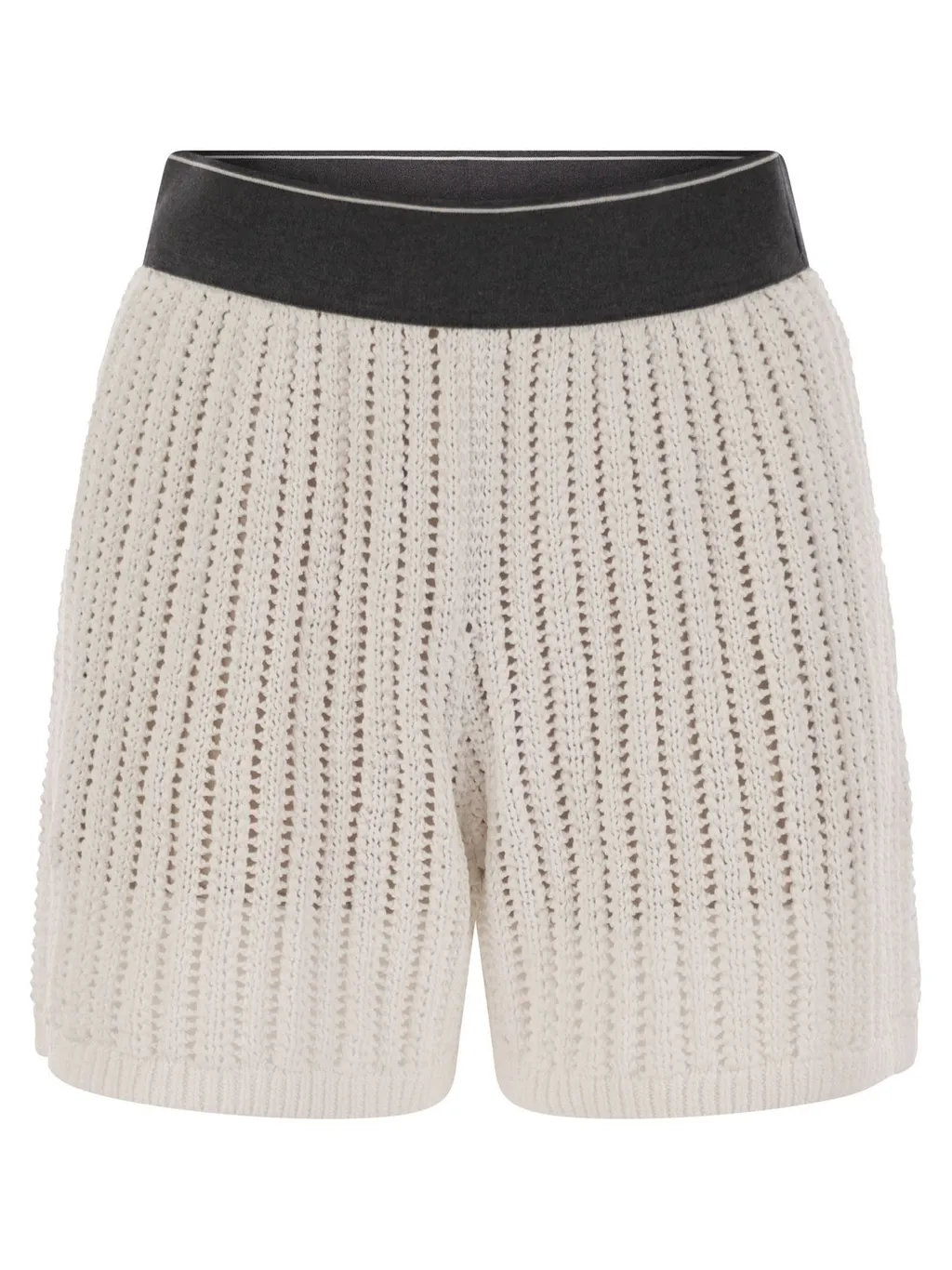 Openwork Knitted Shorts