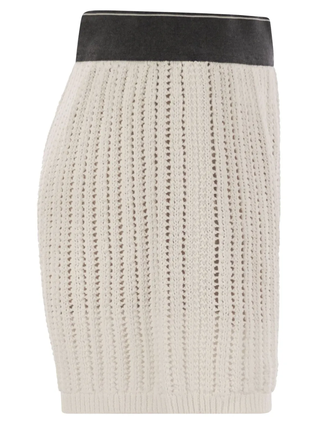 Openwork Knitted Shorts