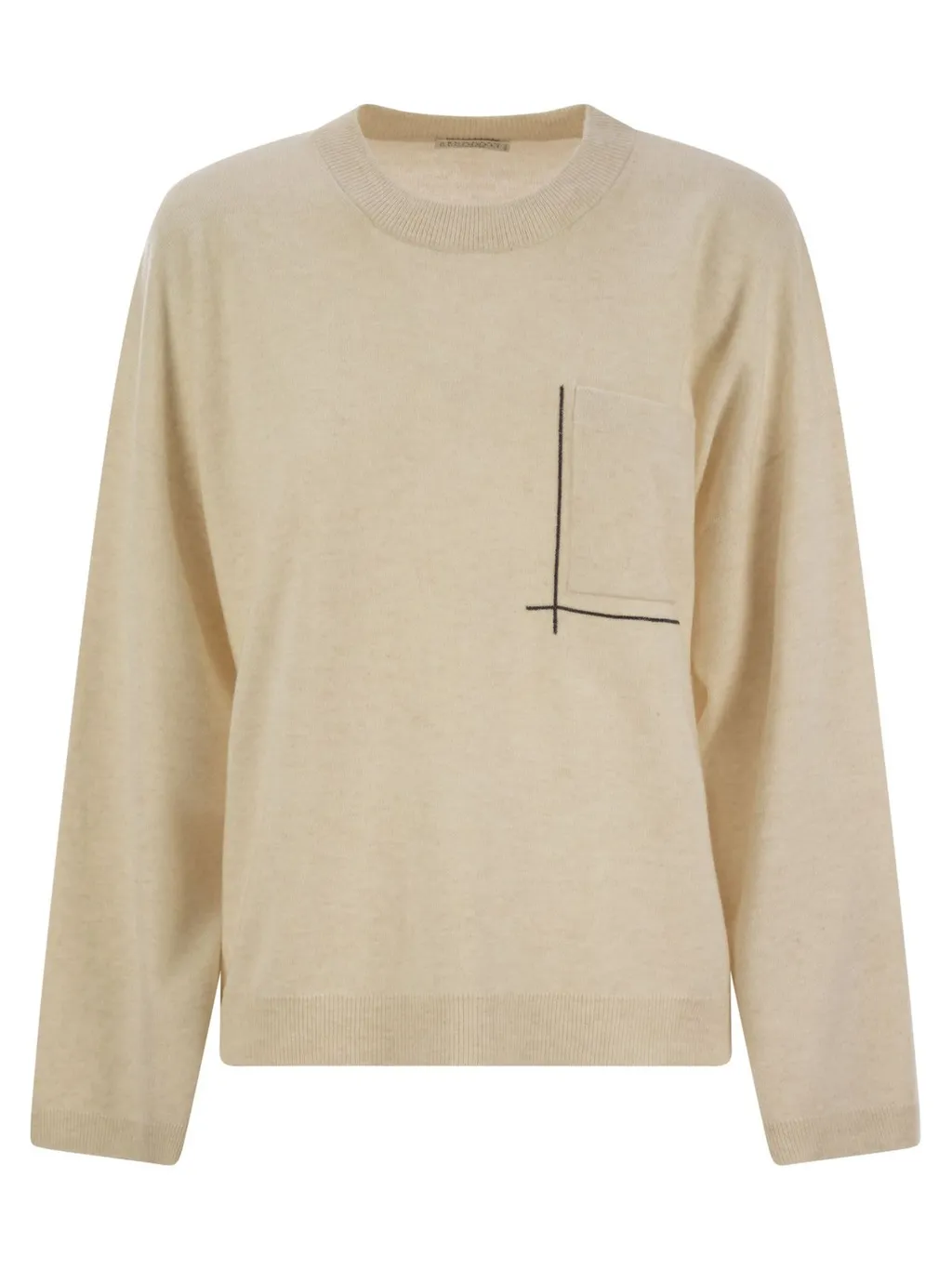 Chest Pocket Knitted Jumper