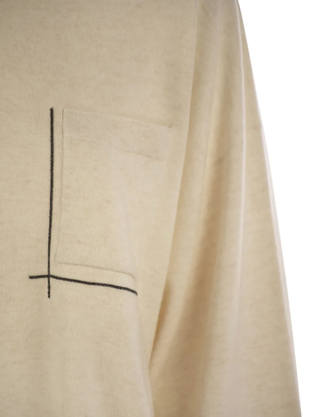 Chest Pocket Knitted Jumper